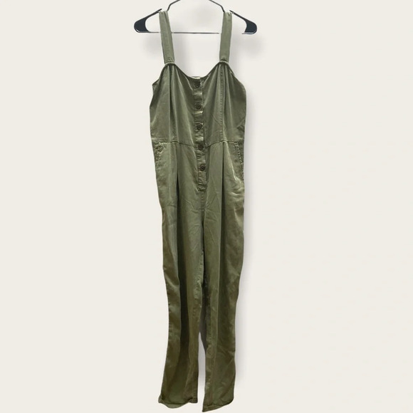 Velvet heart olive green jumpsuit size XS - Picture 3 of 5